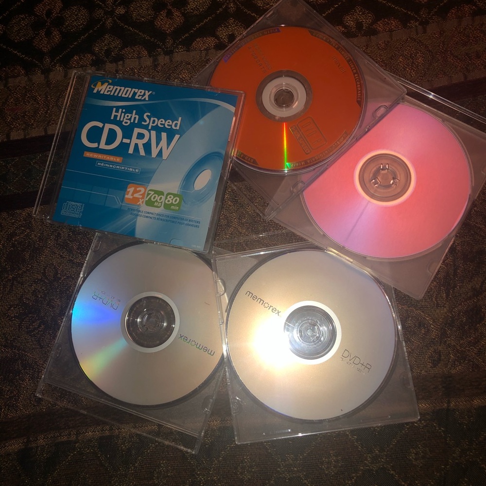 6 new DVD-R never used